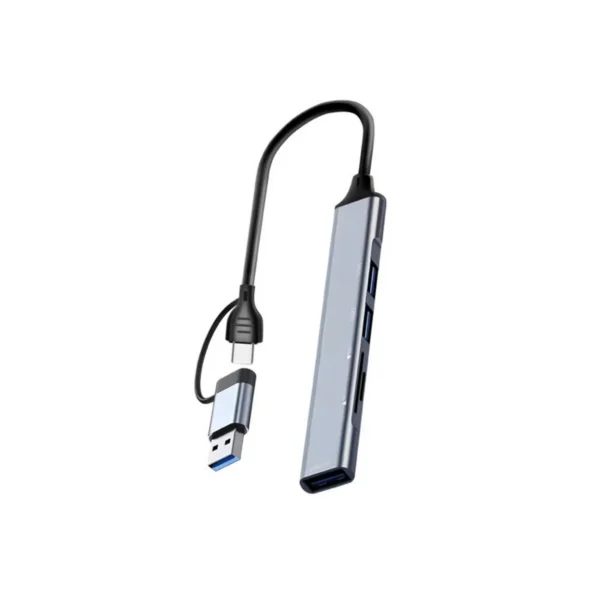 Hub Besser 2 en 1 USB-C / USB con lector SD y microSD